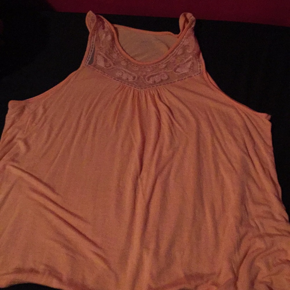 Pink tank top